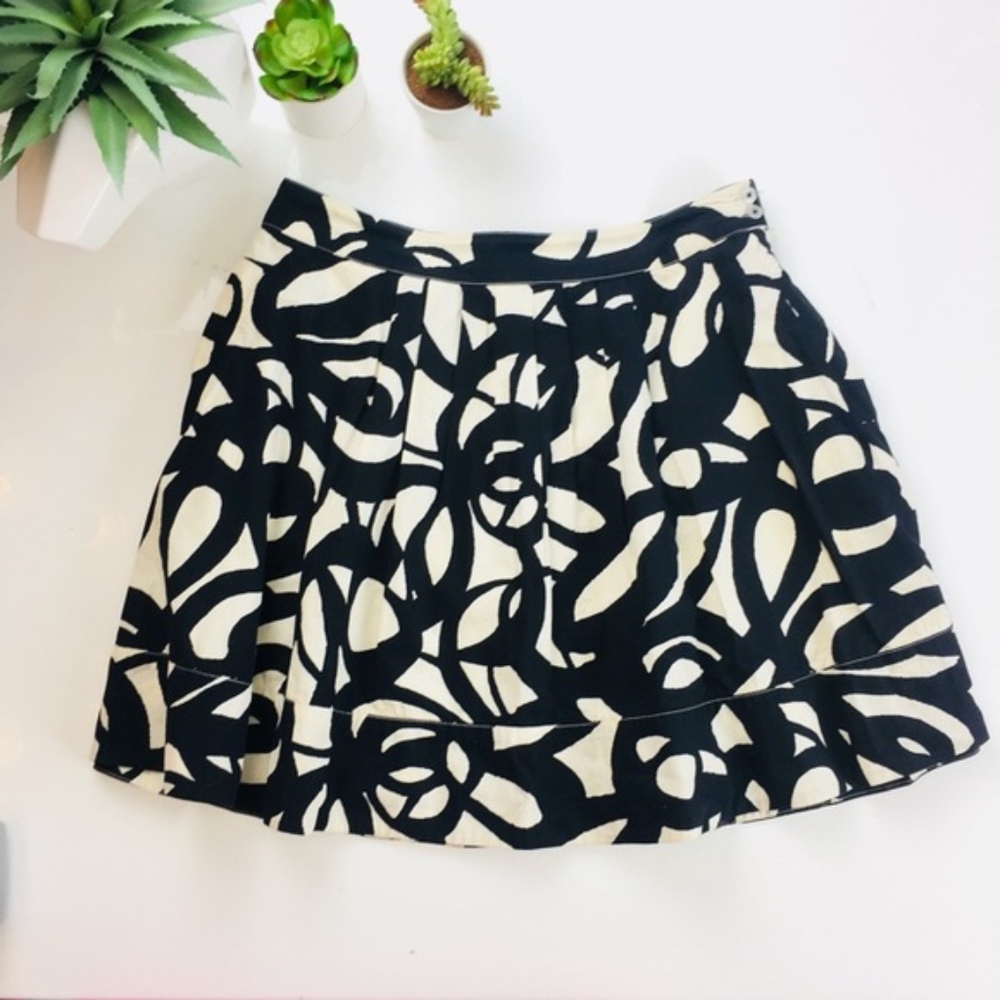 Anthropologie Fei Swirl Print Skirt - Picture 2 of 6